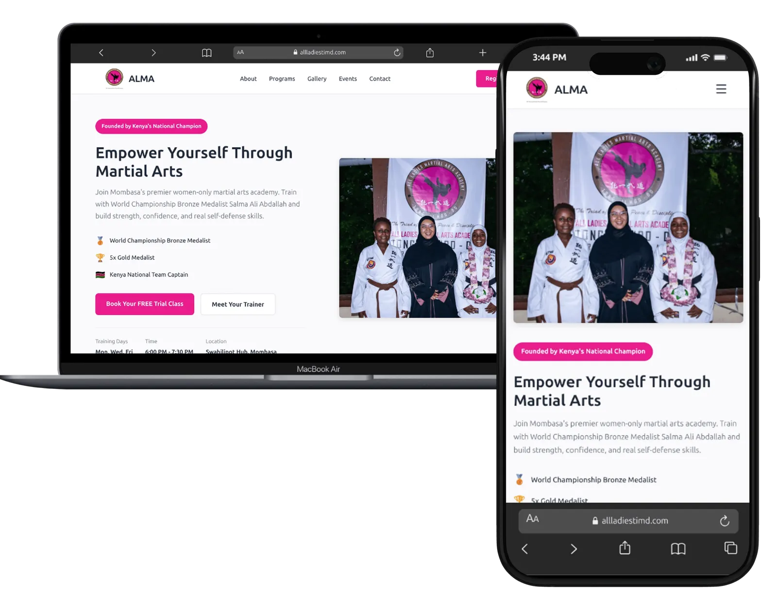 All Ladies Martial Arts Academy