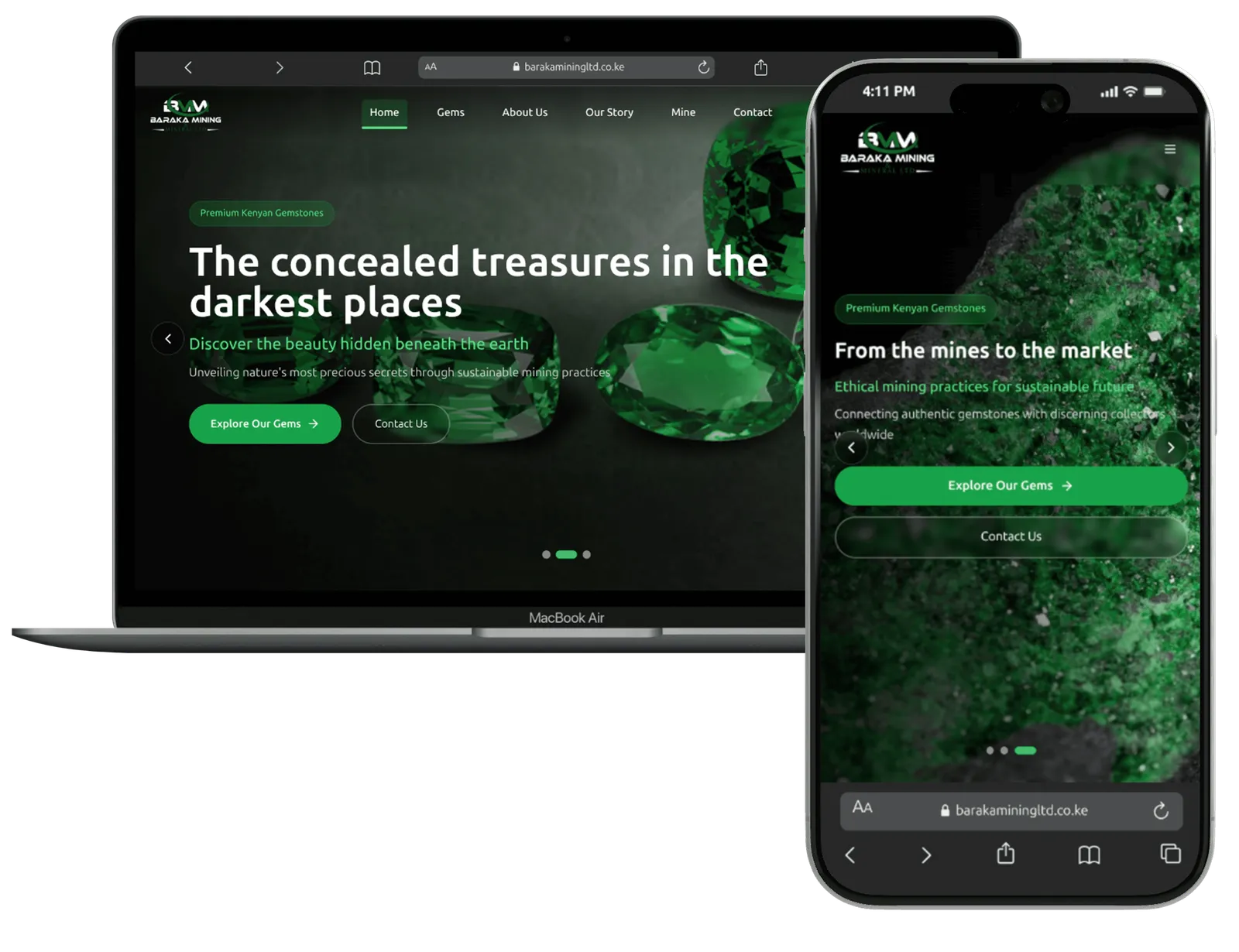 Baraka Mining Portal