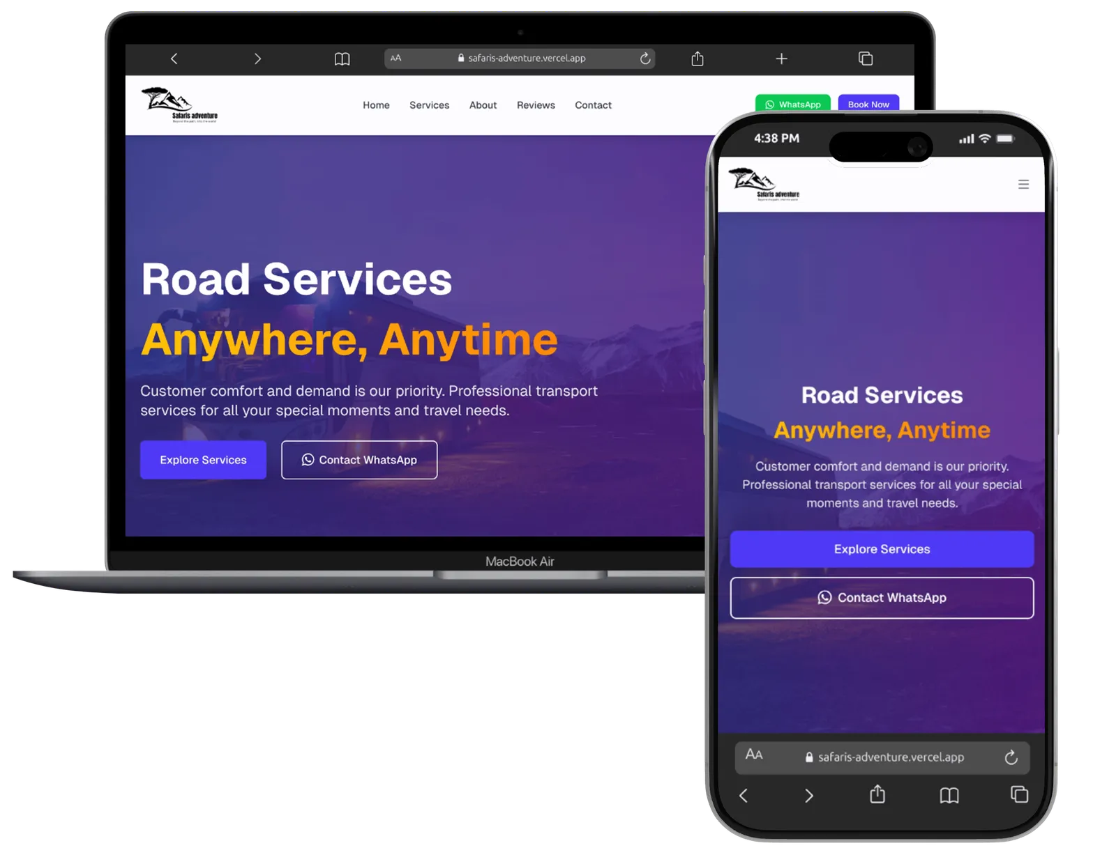 Safaris Adventure Platform