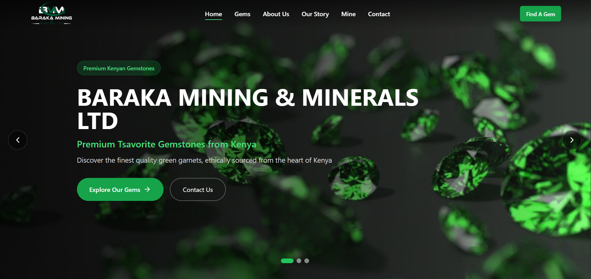 Baraka Mining Portal
